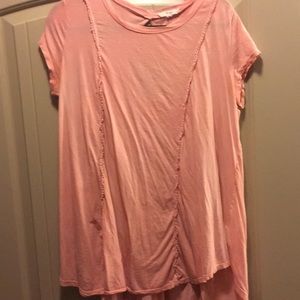 Fringe (Red Dress Boutique) pink oversized top